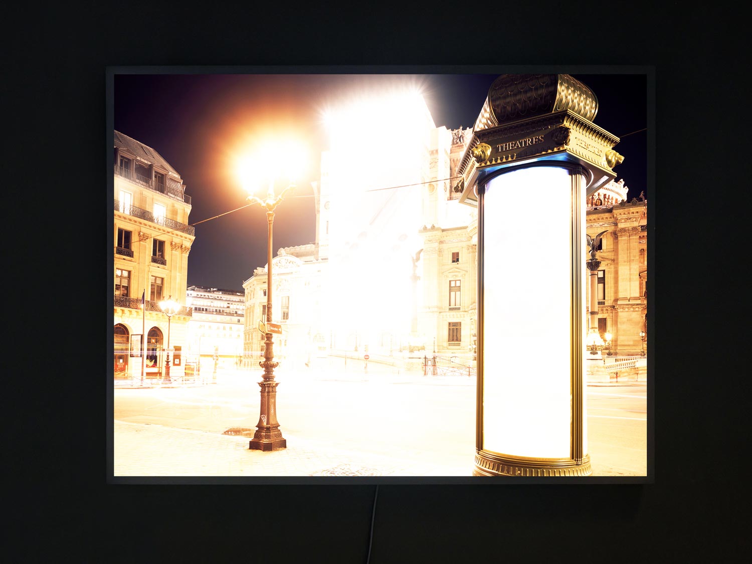 PAR01-09, 2022 - Archival backlit film mounted in lightbox frame with dimmable LED, 122x92cm